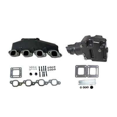 MerCruiser GM V8 Big Block 454 Motor de Marinha com Manifolds de Ferro Fundido e Riser