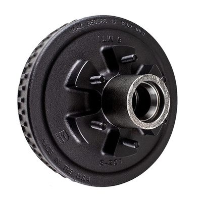 Acessórios de reboque Peças de ferro fundido 10&quot; 12&quot; tambor de travagem para casa móvel para 3500 7000 lbs eixo