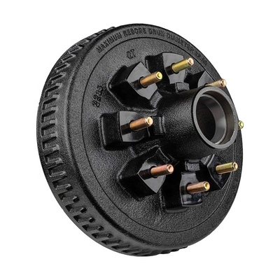 Acessórios de reboque Peças de ferro fundido 10&quot; 12&quot; tambor de travagem para casa móvel para 3500 7000 lbs eixo