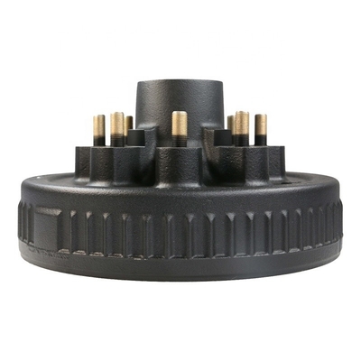 Acessórios de reboque Peças de ferro fundido 10&quot; 12&quot; tambor de travagem para casa móvel para 3500 7000 lbs eixo