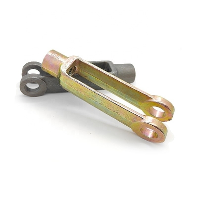 Cabeça de aço carbono de alta precisão forjada Clevis Endes de jugo roscado para encomendas personalizadas