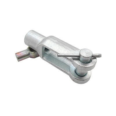 Cabeça de aço carbono de alta precisão forjada Clevis Endes de jugo roscado para encomendas personalizadas