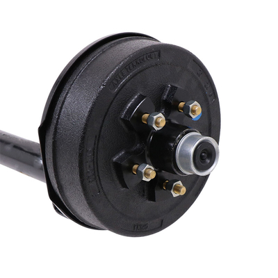 eixos de reboque de torção de travagem elétrica de 12&quot; com opção de travagem manual e capacidade de 6000 lb