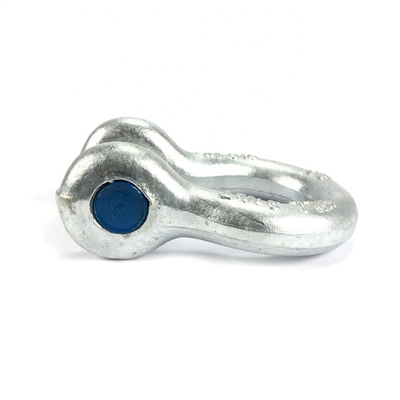 Alças de líra de elevação personalizadas galvanizadas forjadas Anchor Shackle por OEM Steel Forgings