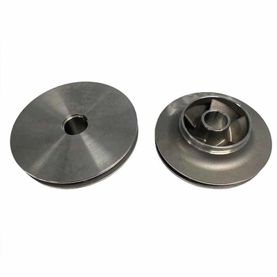Impeller de fundição de investimento de aço inoxidável para compressor turbo a jato de motor personalizado