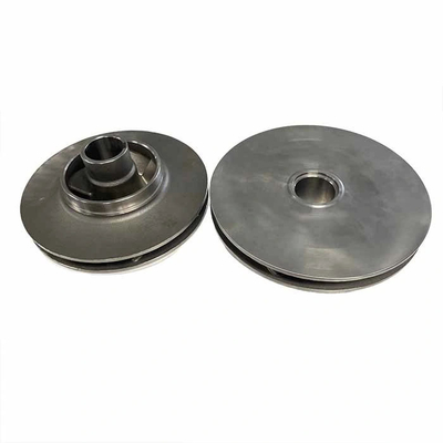 Impeller de fundição de investimento de aço inoxidável para compressor turbo a jato de motor personalizado