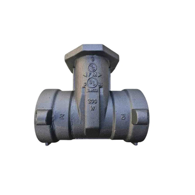 Processos de fundição em areia Ht200 Ht250 Grays Partes do corpo da válvula de ferro fundido para gás petrolífero