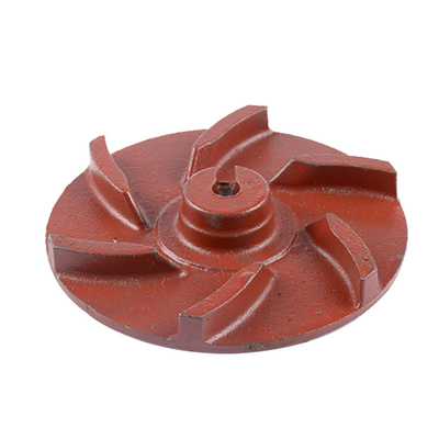 Processo de fundição de areia de ferro GG20 GG25 Impeller de ferro cinza para peças de máquinas personalizadas