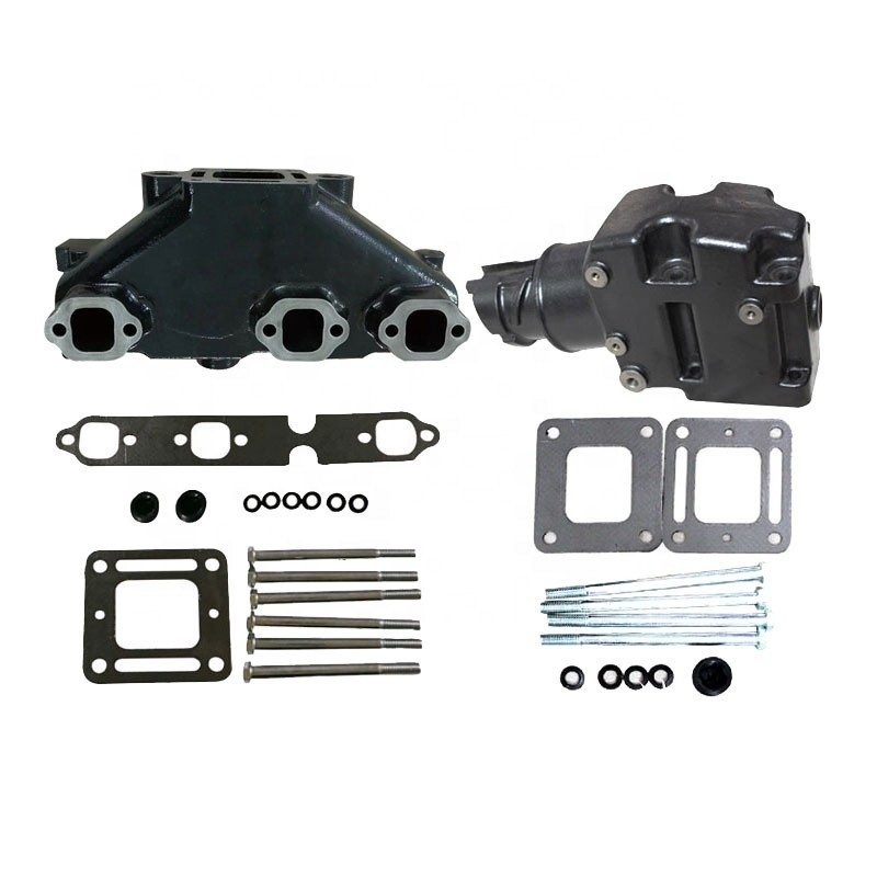 Kit de elevação de exaustão para Mercruiser 4.3 V6 Motores 10,4Kg Peso