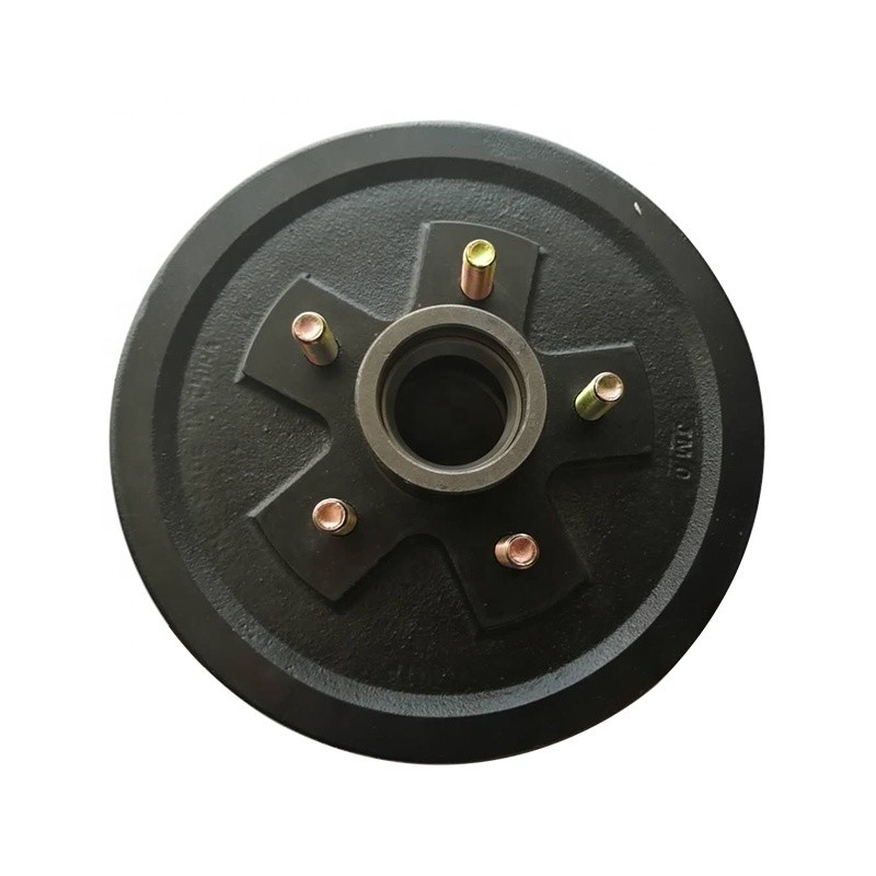 7&quot; 10&quot; 12&quot; Eletric Trailer Brake Drum Hubs Assemblagem para substituição de peças de reboque