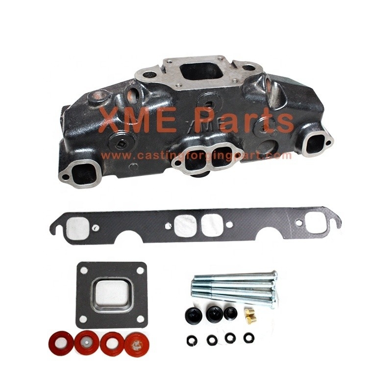 MerCruiser 865735A02 Manifold de escape substitui juntas secas para 5.0 5.7 6.2 V8 Bloco pequeno