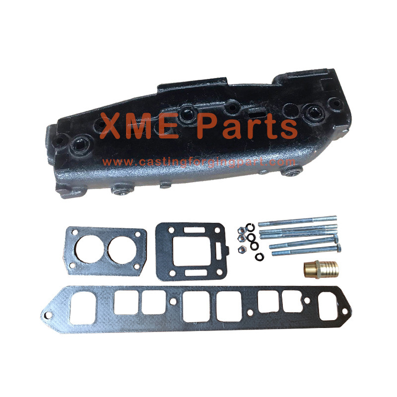 Ferro fundido MerCruiser 3.0 Manifold de escape e Riser Marine Exhaust Parts para o seu barco