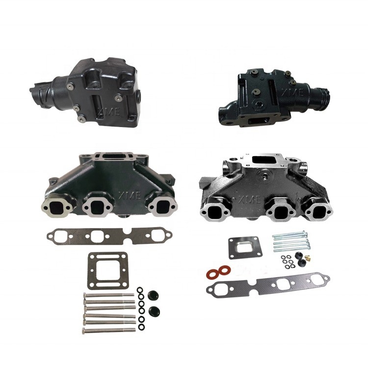 Mercruiser V6 V8 4.3 5.0 5.7 305 350 Motor Manifoldes de escape marítimo e elevadores