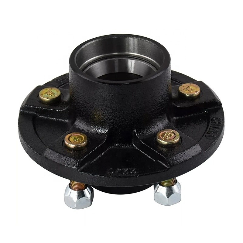 Produtor de forja OEM Hub de reboque de aço C45 forjado com processo de forja a pressão fechada
