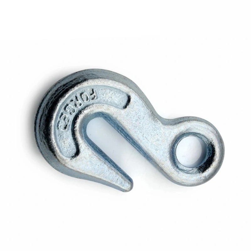 OEM Forjamentos Lifting Rigging Eye Hook Parts Closed Die Forging Process Forjado Crane Hook