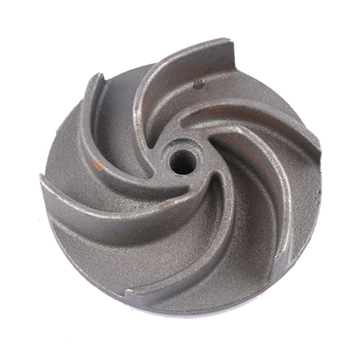 Processo de fundição de areia de ferro GG20 GG25 Impeller de ferro cinza para peças de máquinas personalizadas